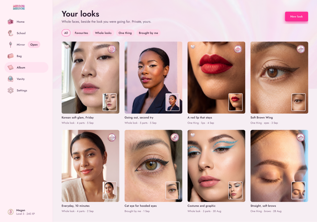 Keep the look