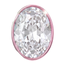 Oval, crystal