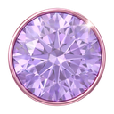 Round, lavender